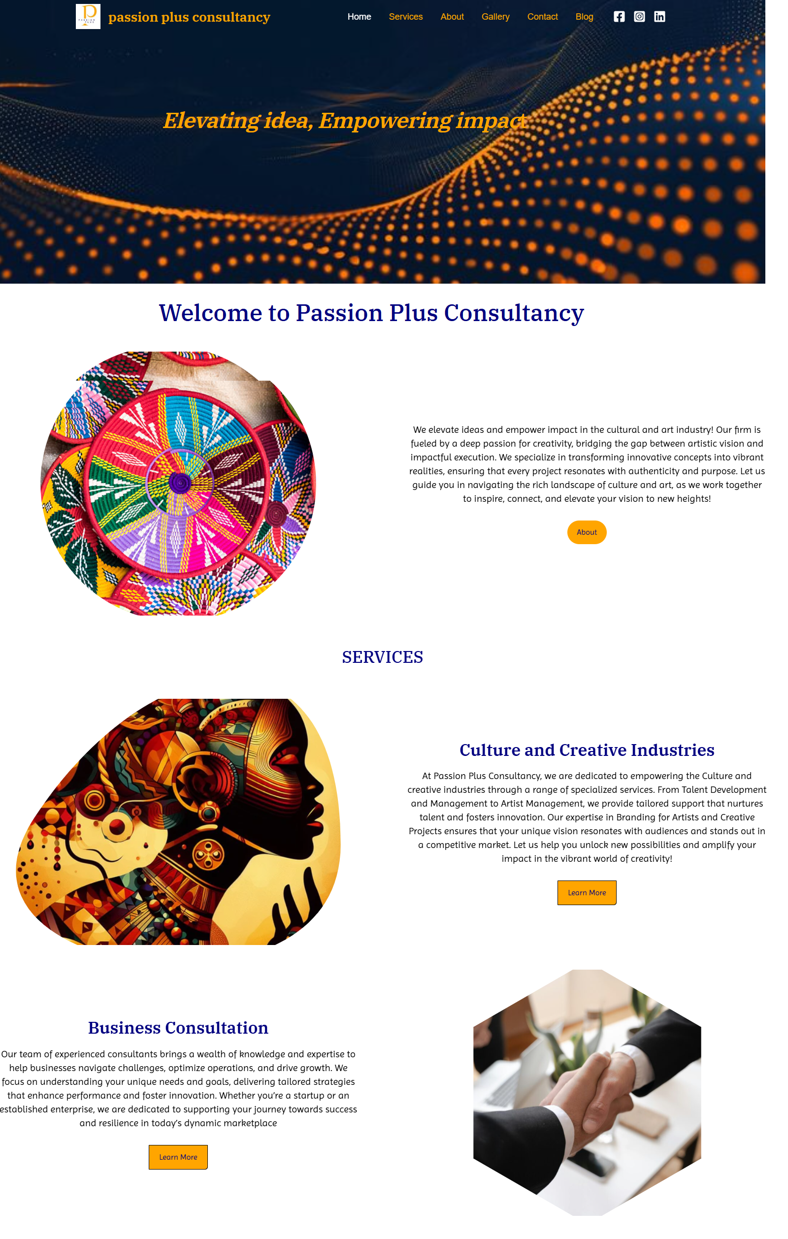 Home - passion plus consultancy